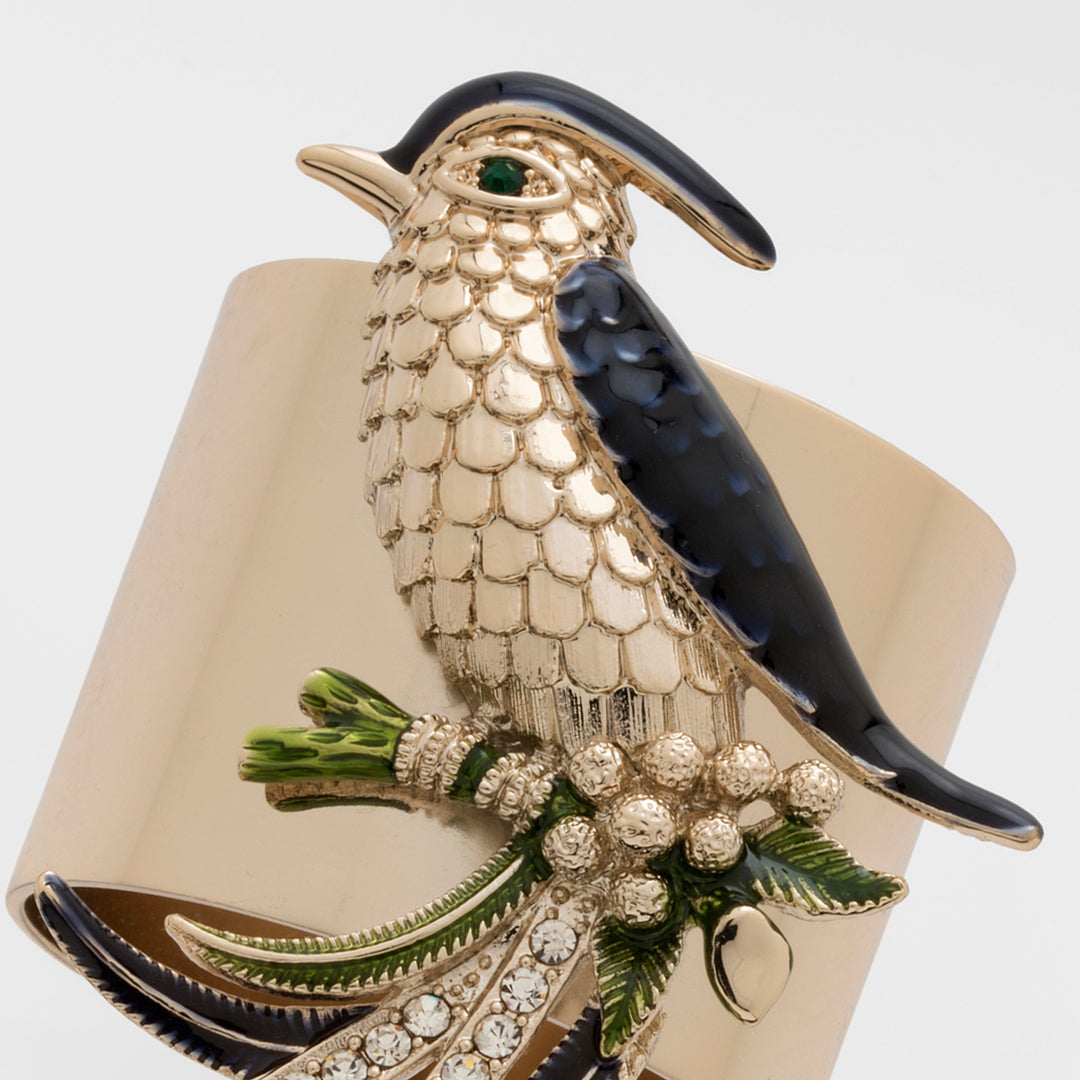 Bird Napkin Rings, Set of Two