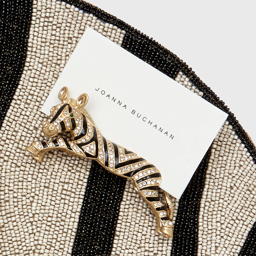 Zebra Placecard Holders, Set of Two