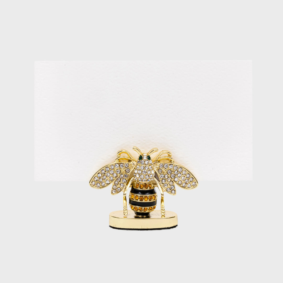 Stripey Bee Placecard Holders - Pair