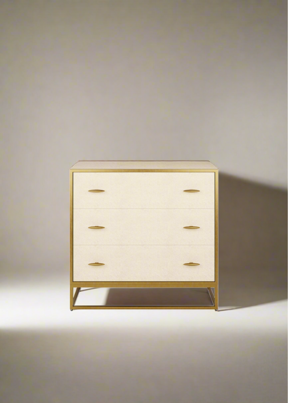 Hampton Cream Shagreen Chest Of Drawers | Bedroom - Decoralist Hampton Cream Shagreen Chest Of Drawers | Bedroom - Decoralist
