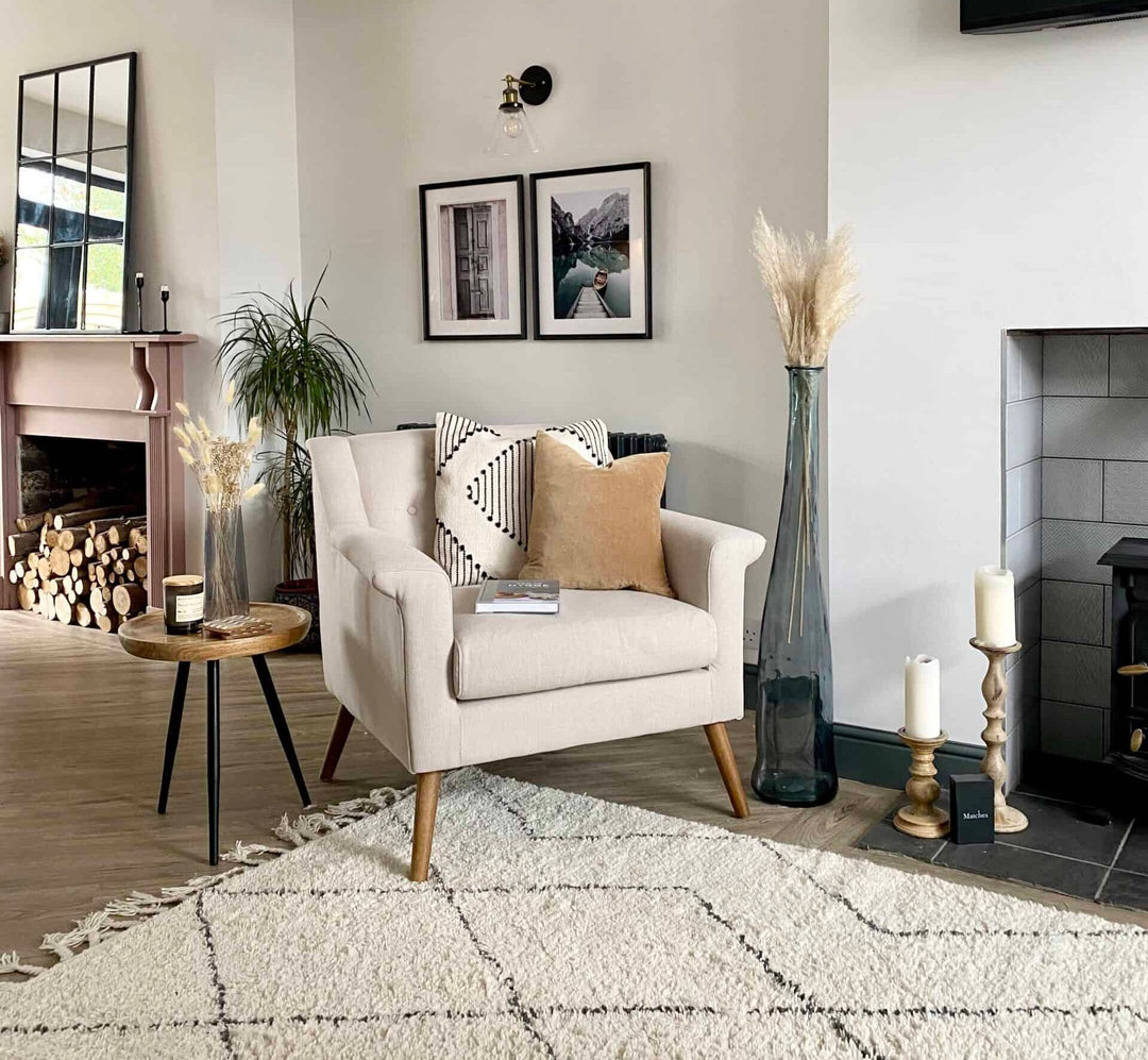 Manhattan Oatmeal Linen Chair