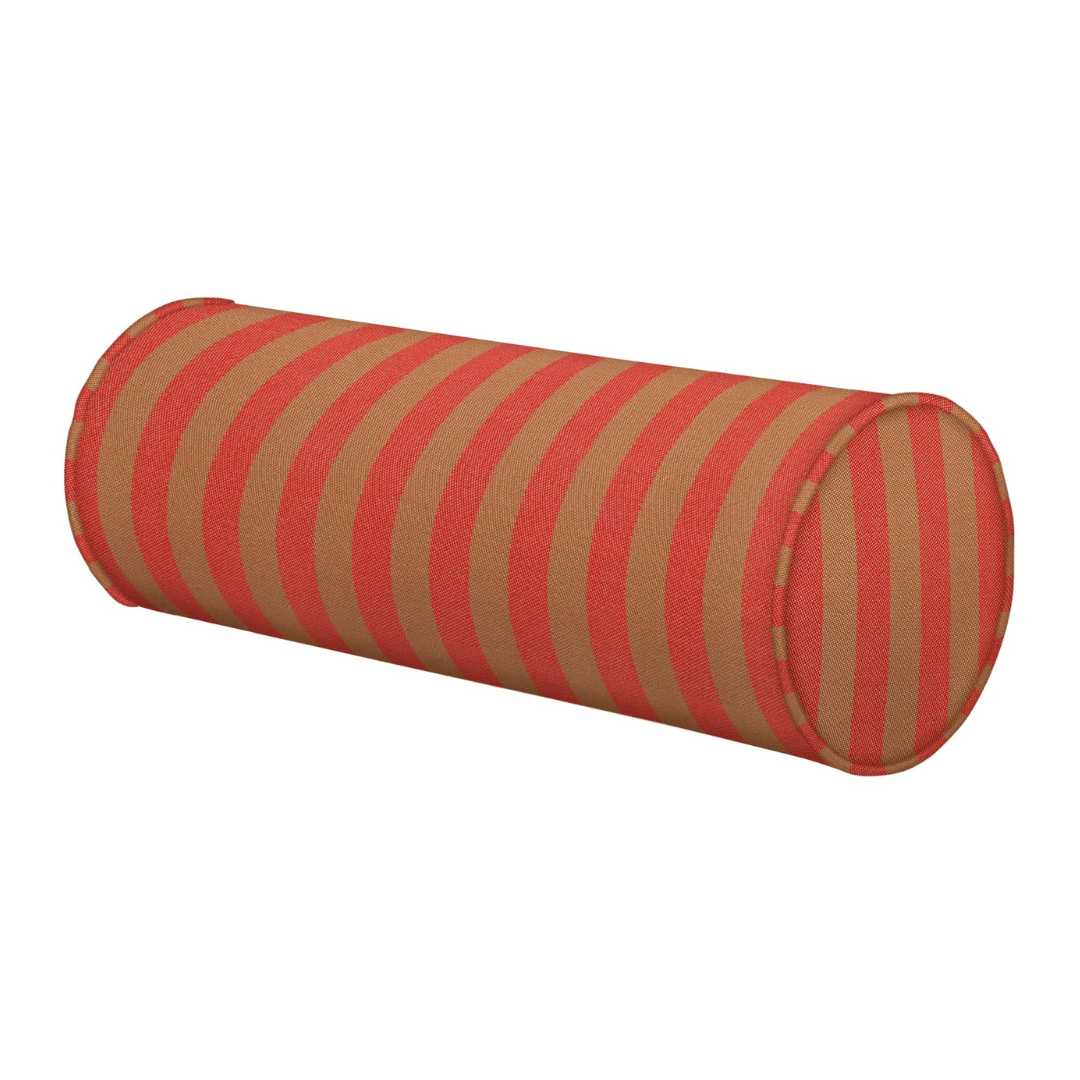Jackie Bolster Cushion - Camel & Red