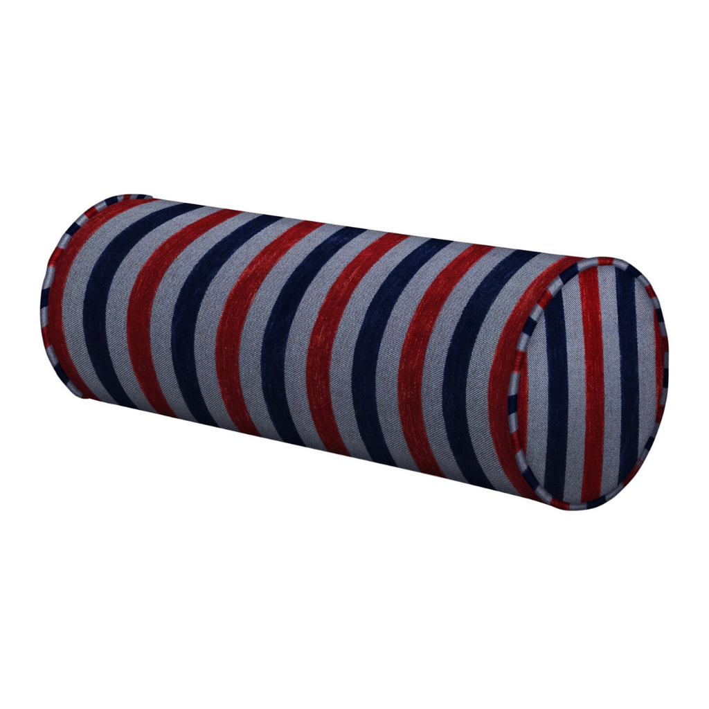 Navy bolster outlet cushion