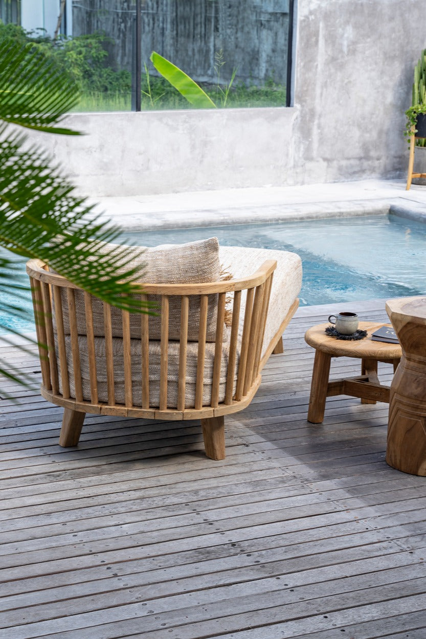 The Malawi Daybed - Natural Beige