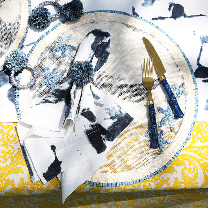 Straw Star Placemat, Set of Four