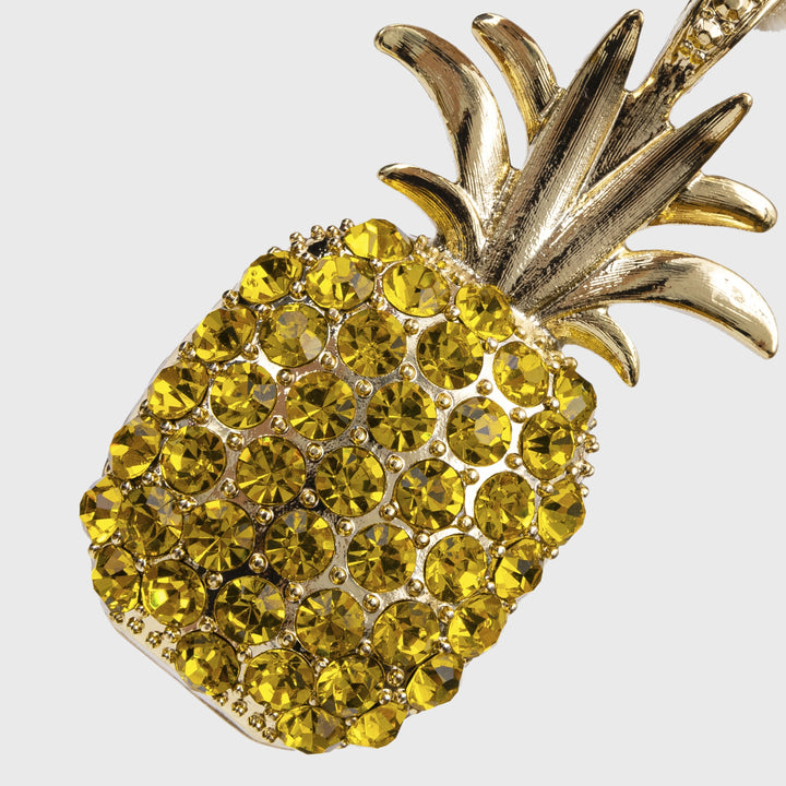 Yellow Pineapple Hanging Ornament