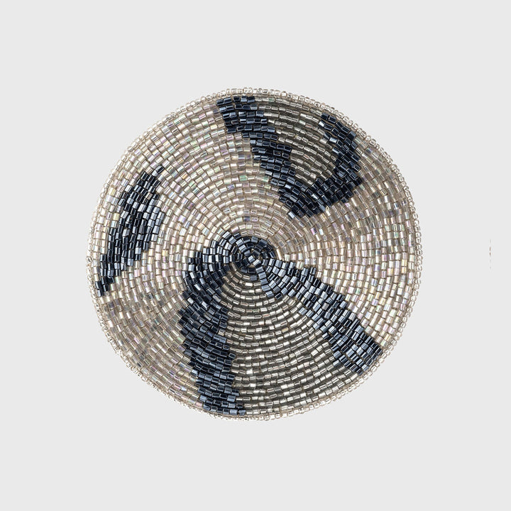 Animal Pattern Coasters, Silver