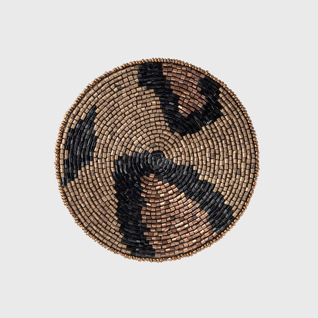 Animal Pattern Coasters, Bronze