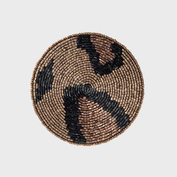 Animal Pattern Coasters, Bronze