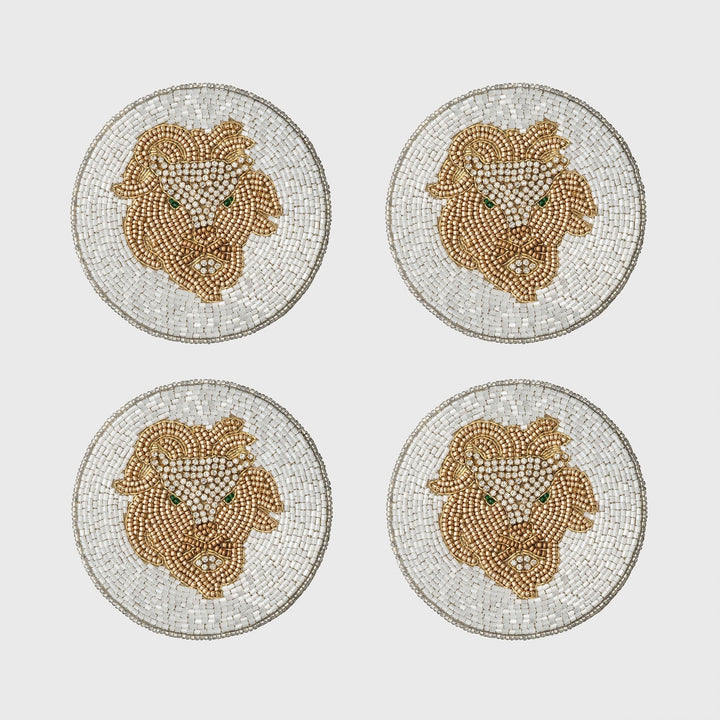Leo Coasters, Set of Four