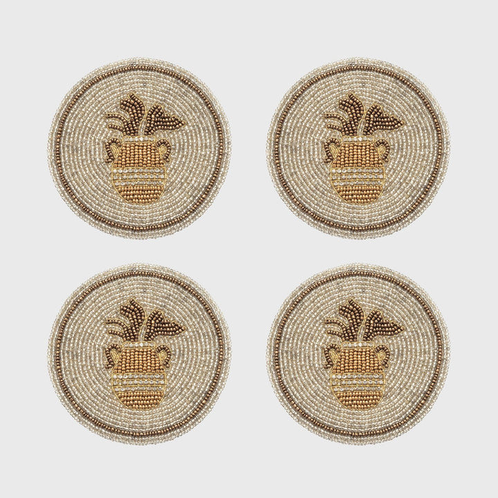 Aquarius Coasters, Set of Four