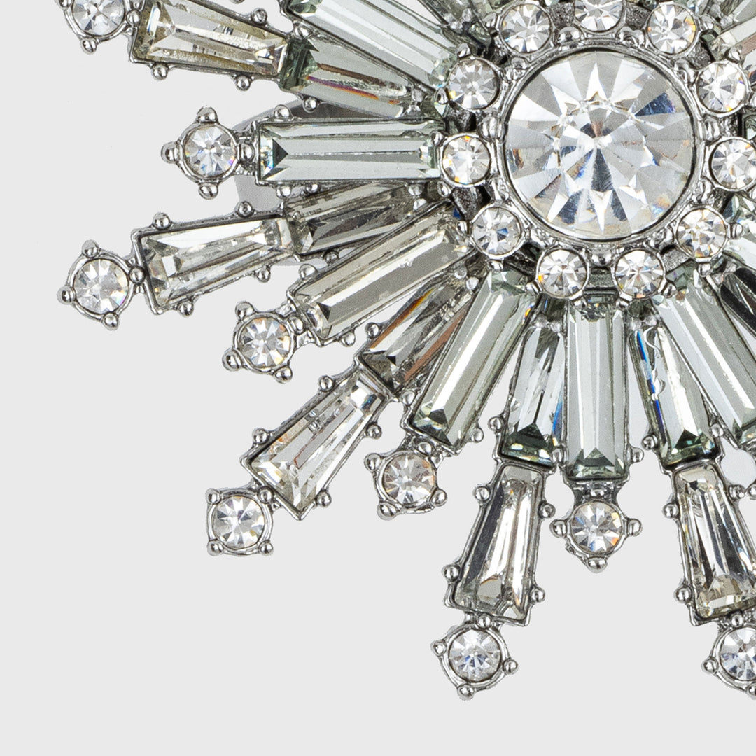 Dazzling Snowflake Napkin Rings, Set of Four