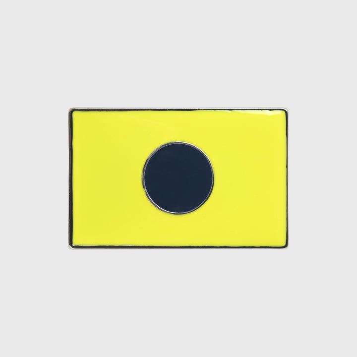 Yellow Nautical Flag Napkin Rings - Set of 4