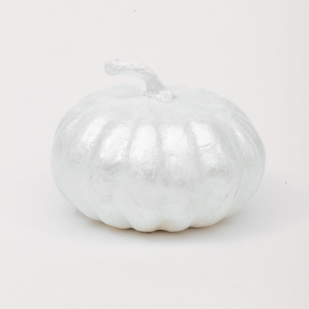 Small Capiz Pumpkin - Pearl