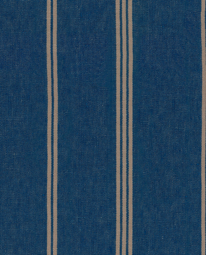 Katalin Stripe Seaport Blue Wallpaper