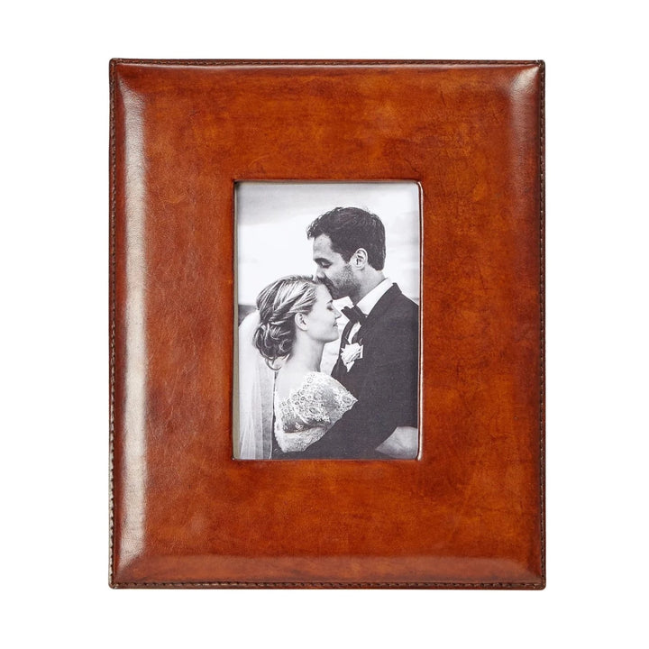 Kirkbridge Classic Tan Leather Photo Frame
