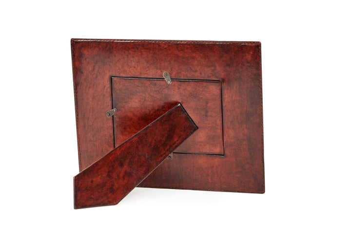 Kirkbridge Mahogany Leather Photo Frame