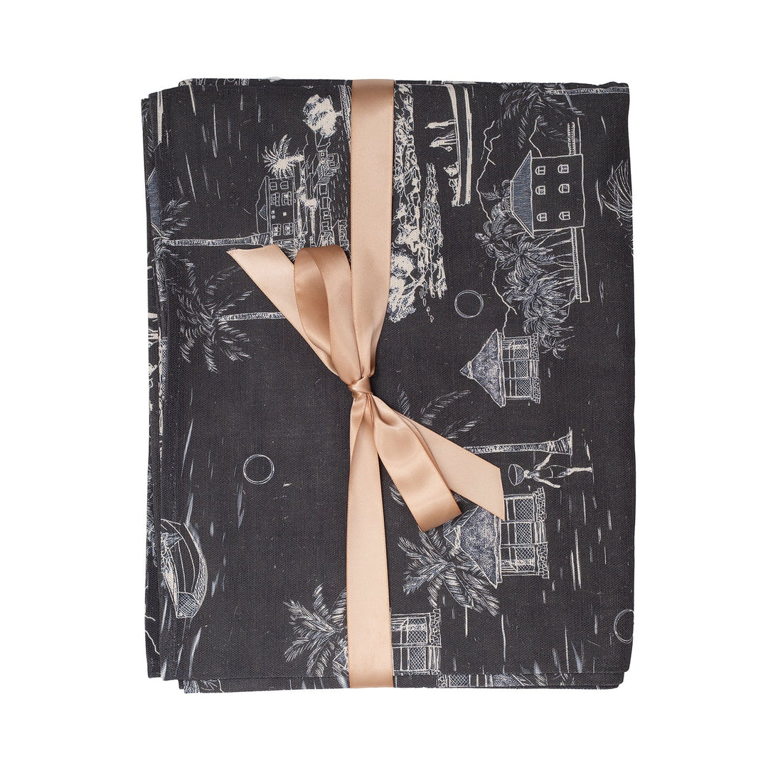Banana Island | Atlantic Grey Tablecloth