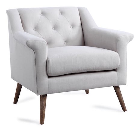 Manhattan Oatmeal Linen Chair