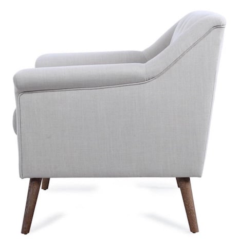 Manhattan Oatmeal Linen Chair