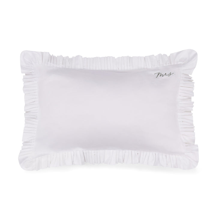 Mr & Mrs Cotton Sateen Pillowcase Set