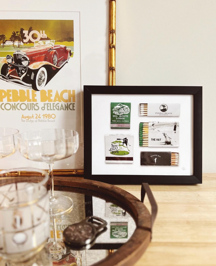 Pebble Beach Matchbook Print