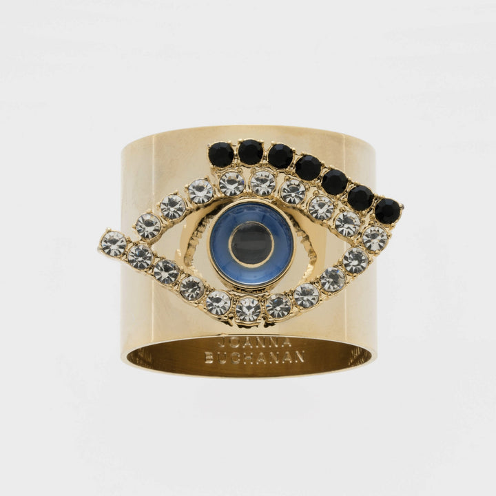 Evil Eye Napkin Rings - Pair