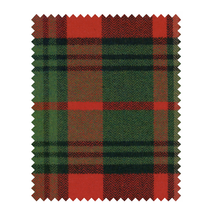 Tyrolean Plaid Woven Fabric