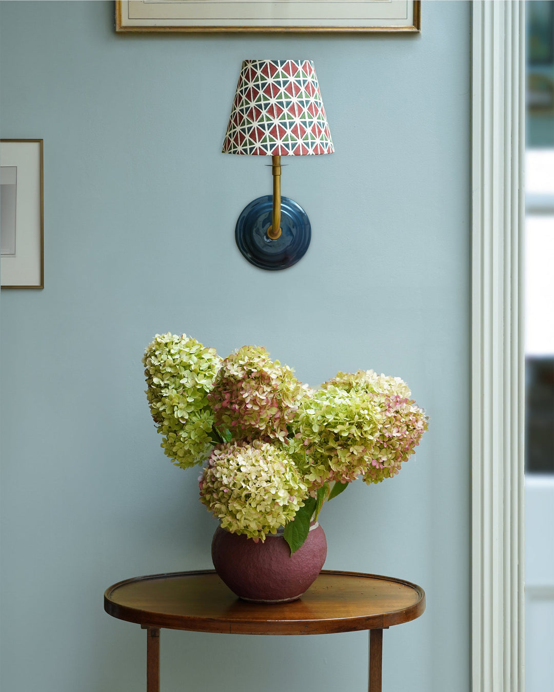 Coloured Wall Light - Blue