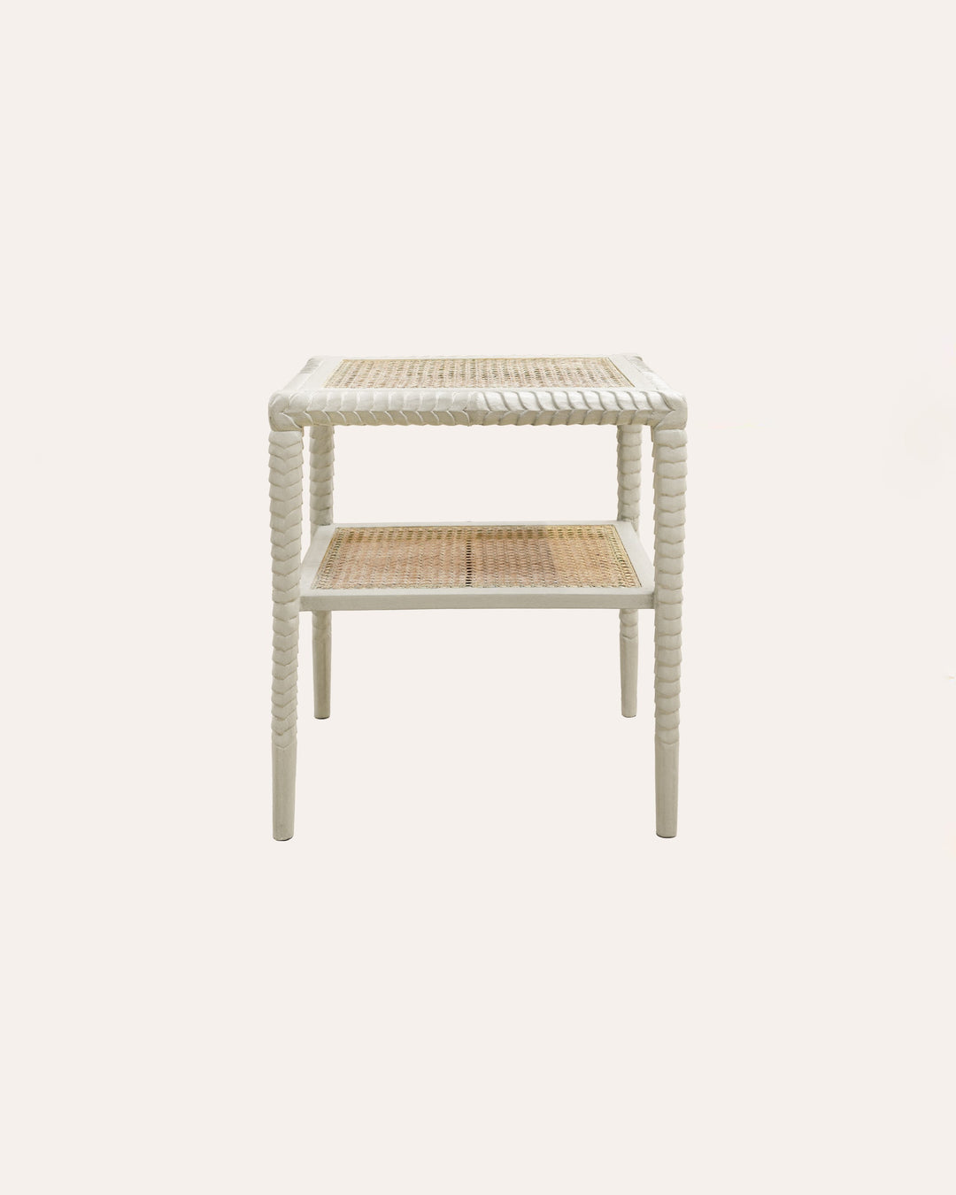 Pavilion Wooden Side Table - Taupe
