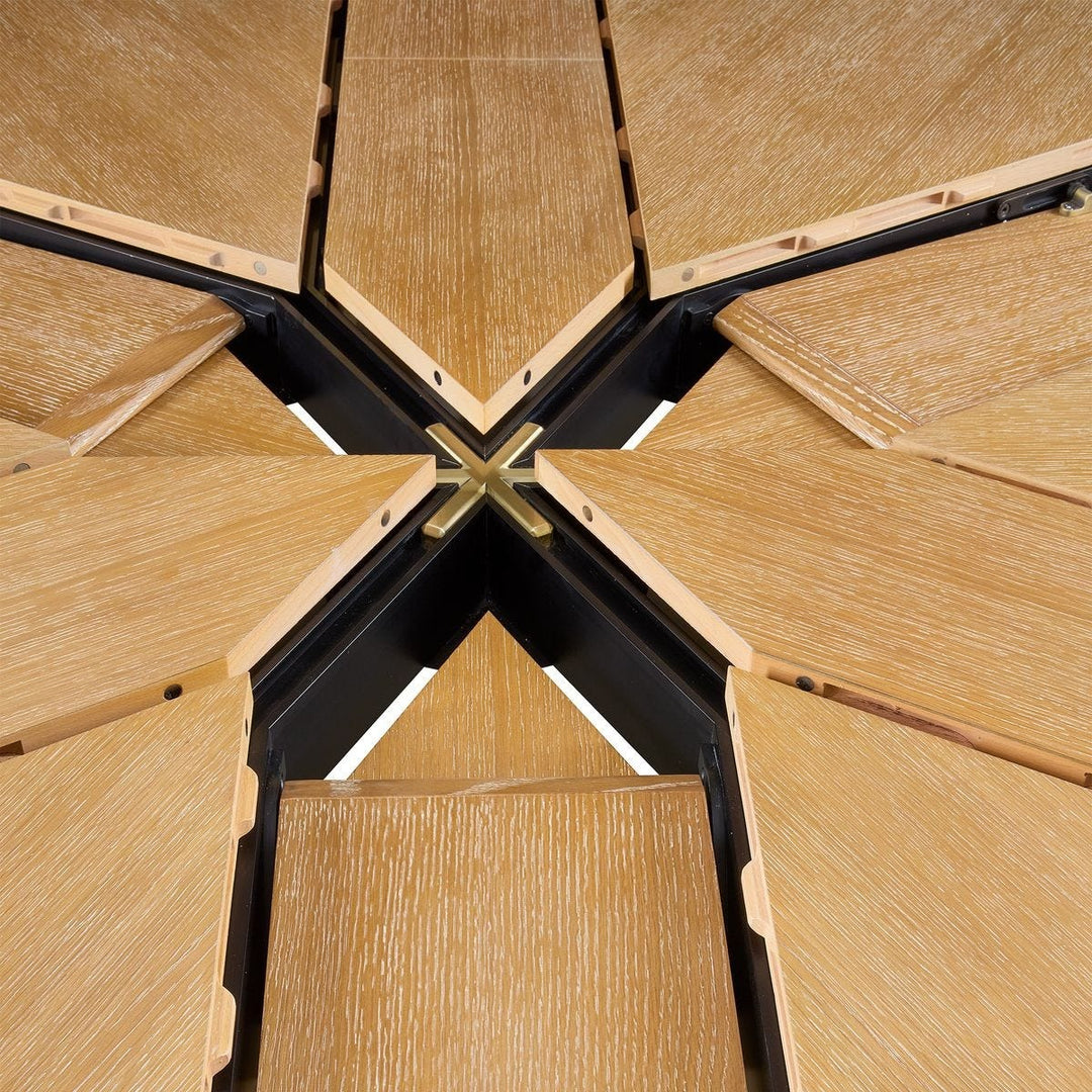 Hewn Round Extending Dining Table