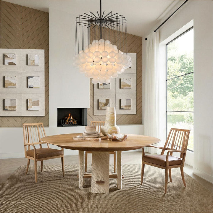 Hewn Round Extending Dining Table