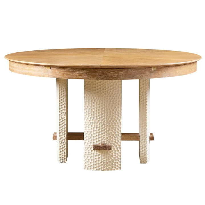Hewn Round Extending Dining Table