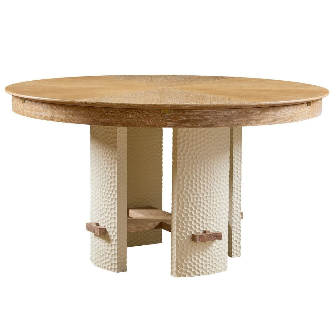 Hewn Round Extending Dining Table