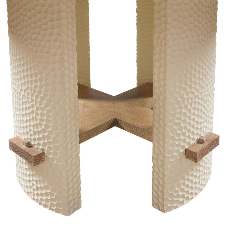 Hewn Round Extending Dining Table