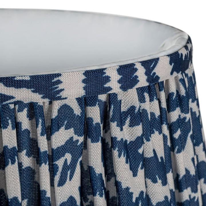 Wessex Ikat Lampshade - Blue