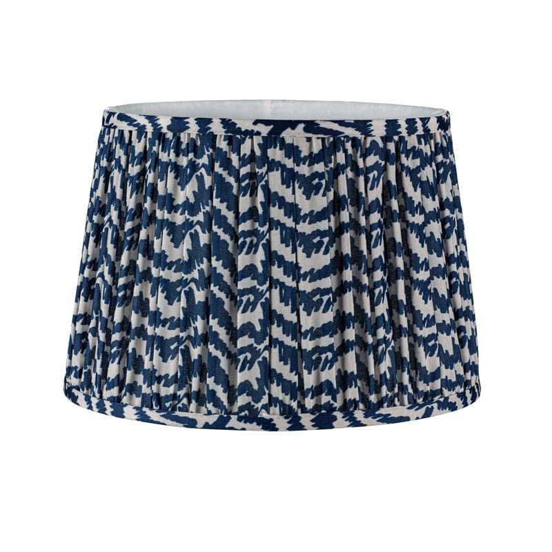 Wessex Ikat Lampshade - Blue