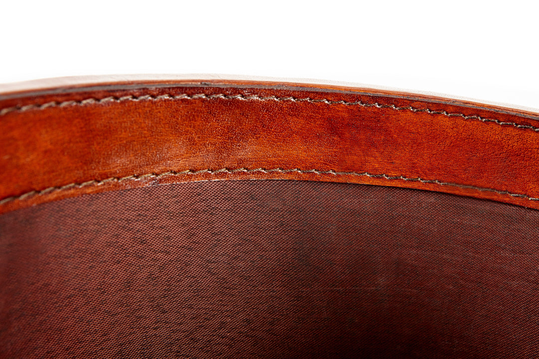 Ledbury Classic Tan Leather Umbrella Stand