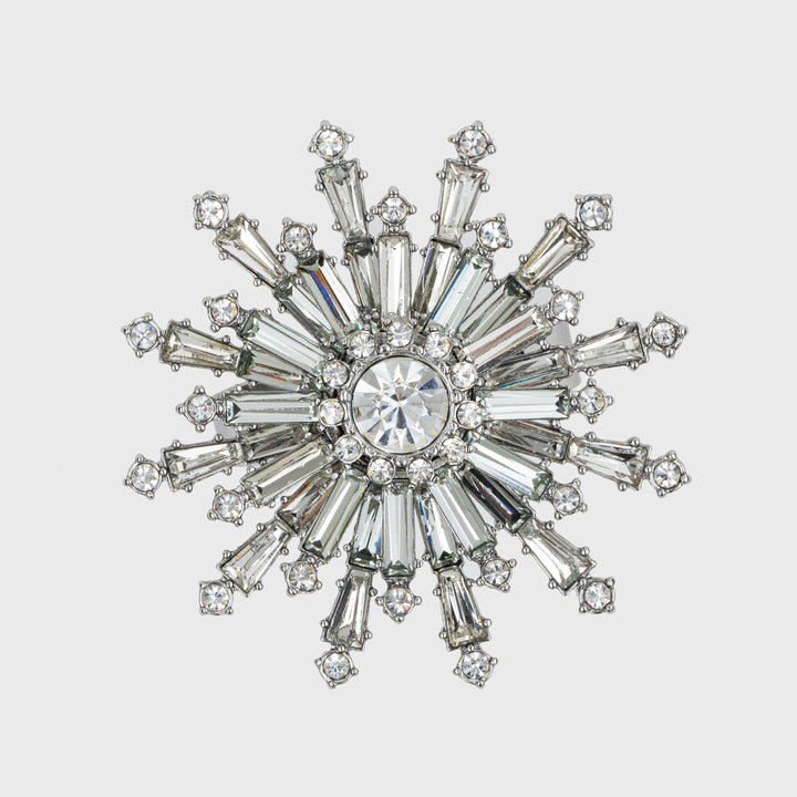 Dazzling Snowflake Napkin Rings, Set of Four