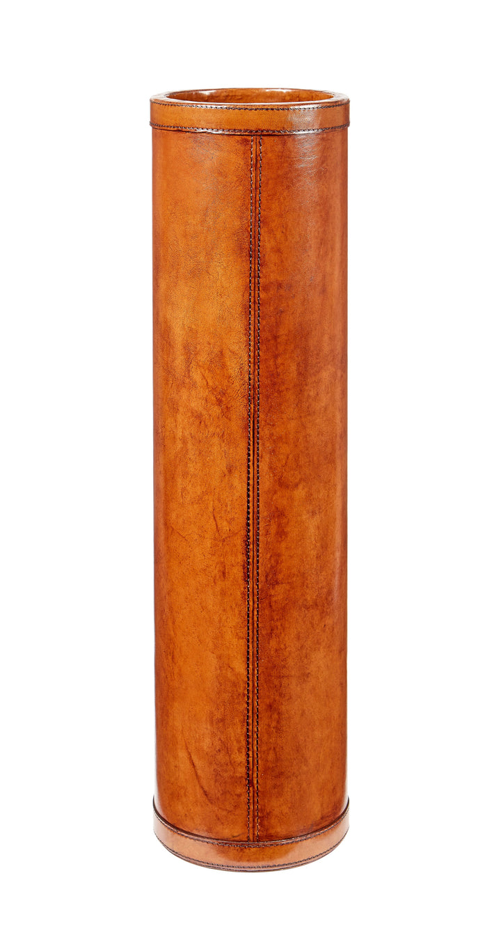 Newbury Classic Tan Leather Stick Stand