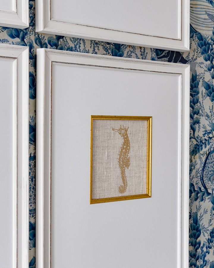 Mediterranean Gems Framed Linen Art Prints