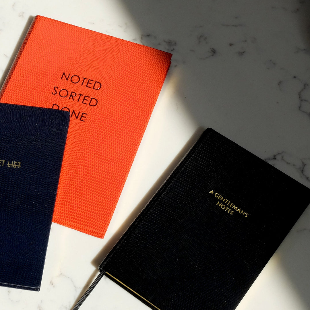 Gentleman's Notes Notebook