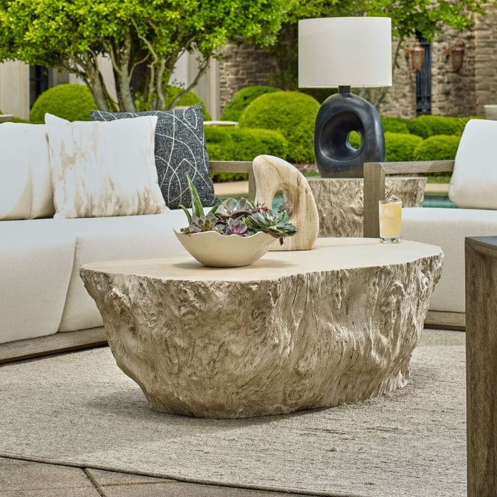 Oakmont Outdoor Concrete Coffee Table