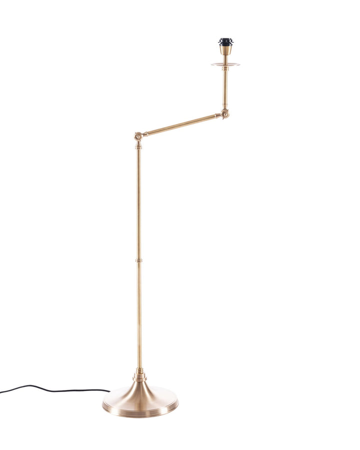 Kramer Floor Lamp - Antique Brass