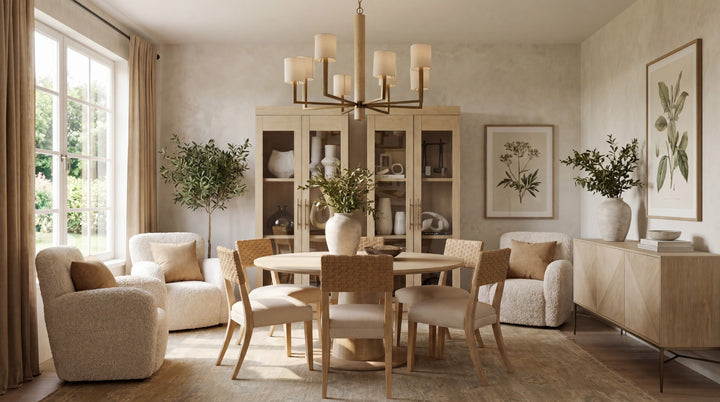 Timeless Rattan Back Side Chair