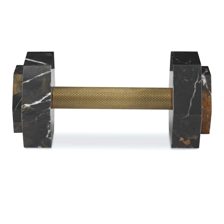 Marble Dumbbell Sculpture