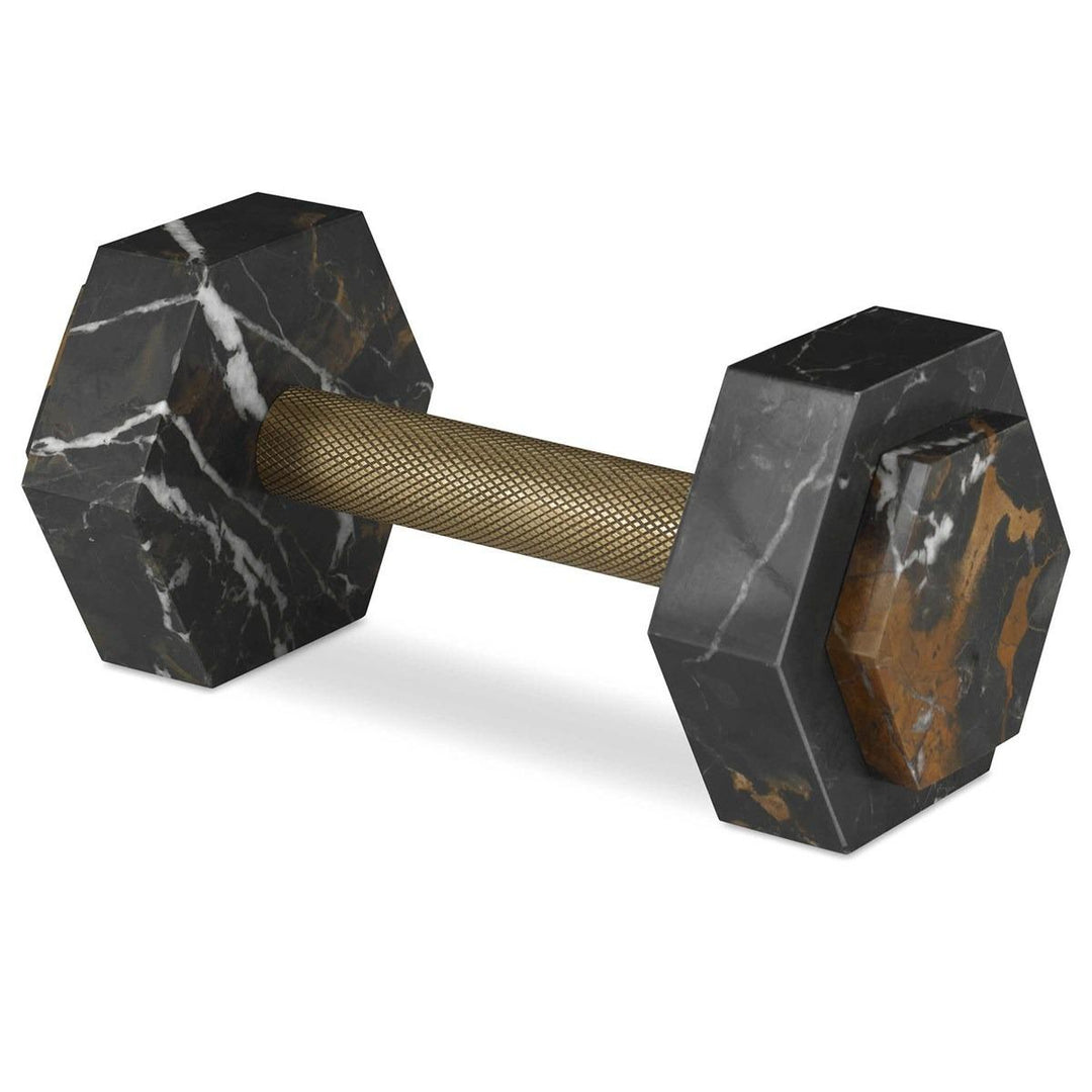 Marble Dumbbell Sculpture
