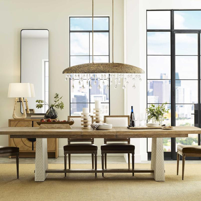 Hewn Trestle Extension Dining Table