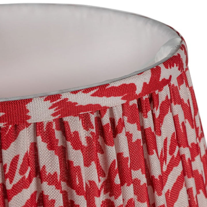 Wessex Ikat Lampshade - Red