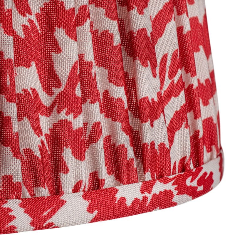 Wessex Ikat Lampshade - Red